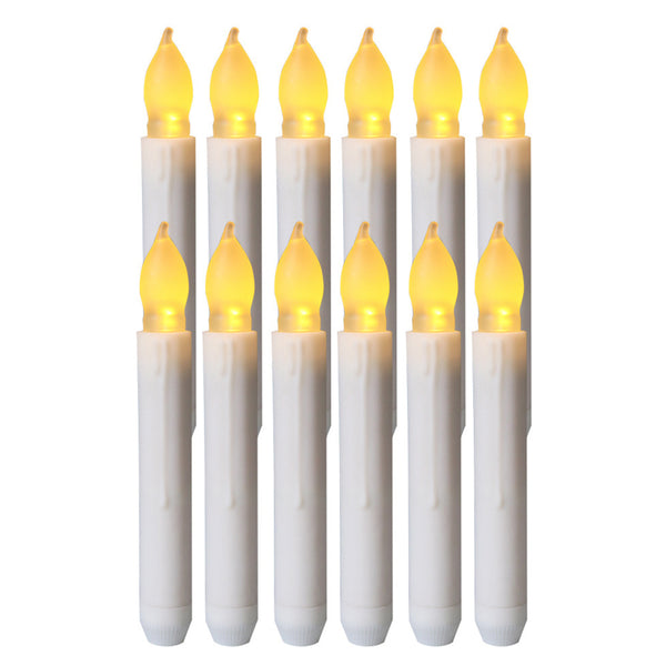 Set of 12Pcs LED Flameless Flickering Candle Lights Christmas Decor