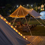 10M 80LED Outdoor Garland Ball String Lights for Camping Party