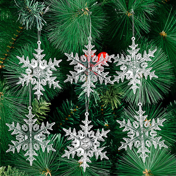 Christmas Hanging Decor Xmas Ornaments Snowflake Style