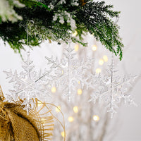 Christmas Hanging Decor Xmas Ornaments Snowflake Style