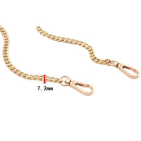 3-Piece Set Metal Handbag Purse Chain Strap Replacements 120cm