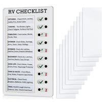 My Chores Chart Memo Board RV Checklist To Do List Planner Notes