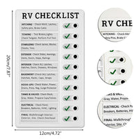 My Chores Chart Memo Board RV Checklist To Do List Planner Notes