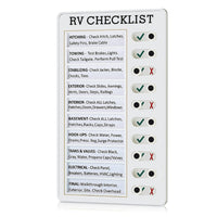 My Chores Chart Memo Board RV Checklist To Do List Planner Notes