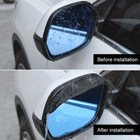 1 Pair of Car Rear View Side Mirror Rain Board Eyebrow Guard Sun Visors