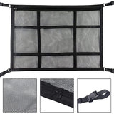 Universal Car Roof Ceiling Cargo Net Mesh Storage Bag Pockets Pouch For SUV Van