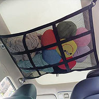 Universal Car Roof Ceiling Cargo Net Mesh Storage Bag Pockets Pouch For SUV Van