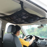 Universal Car Roof Ceiling Cargo Net Mesh Storage Bag Pockets Pouch For SUV Van