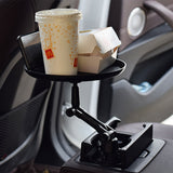 Universal Car Cup Holder Food Tray Auto Cellphone Mount Stand -Style 1