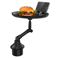 Universal Car Cup Holder Food Tray Auto Cellphone Mount Stand -Style 1