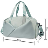 Travel Duffle Bags Portable Luggage Bag-Green