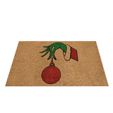 Christmas Grinch Hand Welcome Doormat Floor Mat Rug Christmas Home Decoration -Style 3