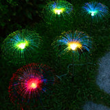 5pcs Solar Fireworks Fairy String LED Lights Jellyfish Garden Stake Outdoor Lamp