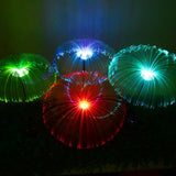 5pcs Solar Fireworks Fairy String LED Lights Jellyfish Garden Stake Outdoor Lamp