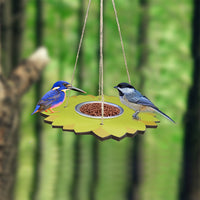 Hanging Wild Bird Feeder Tray Outdoor Garden Hanging Feeder