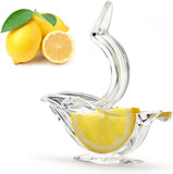 2 Pcs Lemon Squeezer Manual Lemon Squeezer Clip Transparent Fruit Press Squeezer Kitchen Bar Gadget