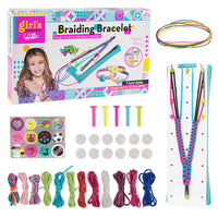 Girls DIY Braiding Bracelet Charm Bracelet Making Kit Jewellery Making Kit