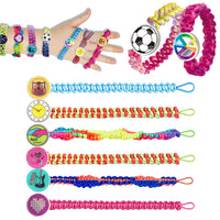 Girls DIY Braiding Bracelet Charm Bracelet Making Kit Jewellery Making Kit