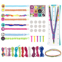 Girls DIY Braiding Bracelet Charm Bracelet Making Kit Jewellery Making Kit