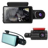 HD 1080P Car Dual Lens Dash Cam Front and Rear Video Recorder Camera G-sensor