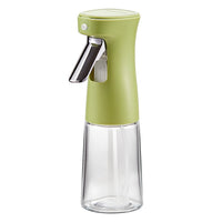 Oil Sprayer Olive Bottle for Cooking Dispenser 240ml Glass Bottle Green