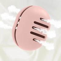 Makeup Sponge Holder Shatterproof Eco-Friendly Silicone Beauty Make Up Blender Case for Travel Pink