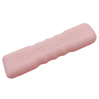 Portable Travel Makeup Brush Holder Silicone Makeup Brush Case Bag Pink