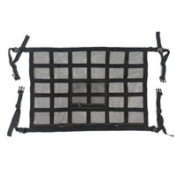 90 x 65cm Universal Car Roof Ceiling Net Mesh Storage Bag Pouch Ceiling Storage Organizer Pockets For SUV Van