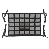 80 x 54cm Universal Car Roof Ceiling Net Mesh Storage Bag Pouch Ceiling Storage Organizer Pockets For SUV Van