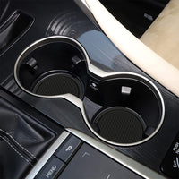 4Pcs Universal Car Cup Coaster Non-Slip Cup Holders Car Interior Accessories Black