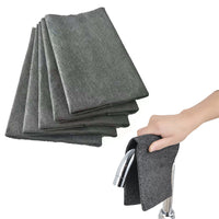 5Pcs Microfiber Cleaning Cloth Reusable Magic Cleaning Cloth Cleaning Rags Tool