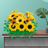 FancyGrab Felt Sunflower Planting Bag Plant Growing Bag Garden Planting Container