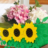 FancyGrab Felt Sunflower Planting Bag Plant Growing Bag Garden Planting Container