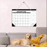 18 Months Monthly Desk Pad Calendar Organizer Planner January 2022 - June 2023