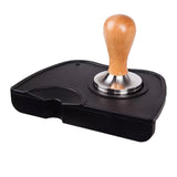 Espresso Tamper Mat Silicone Coffee Tamper Pad Anti-Slip Coffee Tamping Pad Large