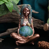 Mother Earth Goddess Art Statue Figurine for Home Decor