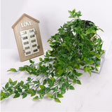 2Pcs Artificial Hanging Plants Hanging Decorative Plants Style 3