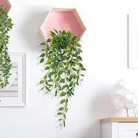 2Pcs Artificial Hanging Plants Hanging Decorative Plants Style 4