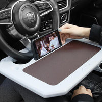 Portable Car Steering Wheel Tray Car Computer Laptop Stand