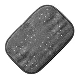 Universal Bling Rhinestones Car Armrest Cover Center Console Box Pad