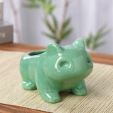 Frog Ceramic Planter Pot Succulent Flowerpot Home Decoration