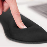 Black Soft Memory Foam Ergonomic Wrist Rest Set