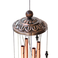 Large Wind Chime Bells Copper Tubes Outdoor Garden Decor Flamingo