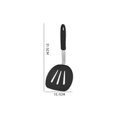 Heat Resistant Kitchen Silicone Spatula Cooking Baking Tool 31.5 x 15.1cm