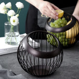 Nest Shaped Coffee Pod Holder Coffee Capsule Storage Basket Black