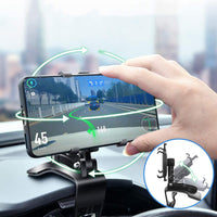 Car Phone Holder Car 360 Degree Rotation Dashboard Mount