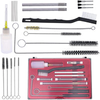 23 Piece Spray Gun Cleaning Kit with Case