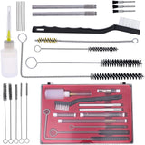 23 Piece Spray Gun Cleaning Kit with Case