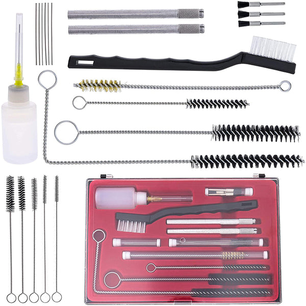 23 Piece Spray Gun Cleaning Kit with Case