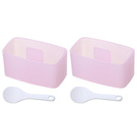 2pcs Non-Stick Press Spam Musubi Maker with Rice Spoon Sushi Making Kit Onigiri Mold